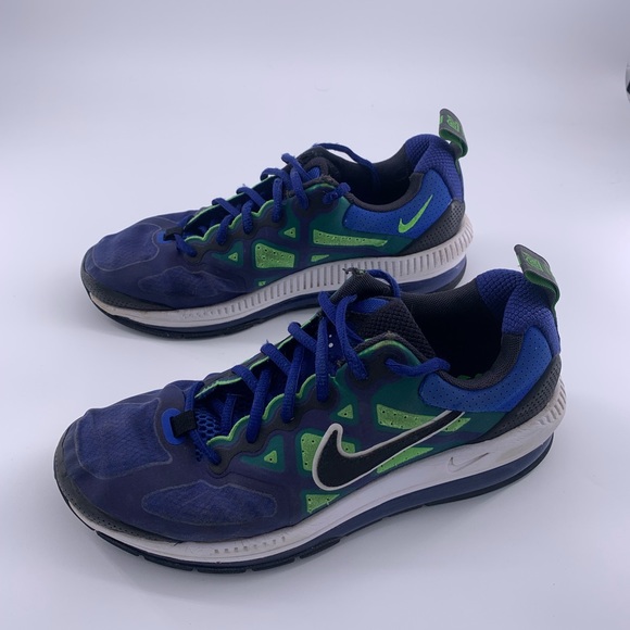 Nike Air Max Genome Royal Blue/ Green Sneakers Men’s 8 - Picture 5 of 7